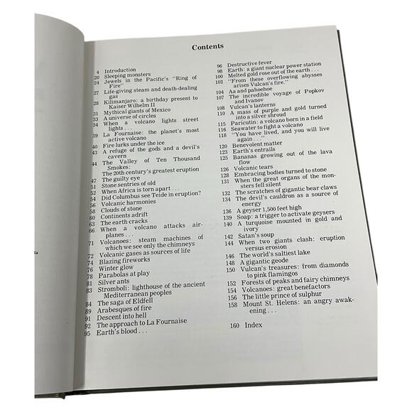 Volcanoes Earths Awakening Krafft Katia Leatherbound - Picture 7 of 8